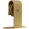 Ekena Millwork Premium J-Top Mount Roller Hanger w/ Bolts for Barn Door for 1 3/8" to 2 1/4" Doors, Jacob's Gold GB60010RJG - alternate 3